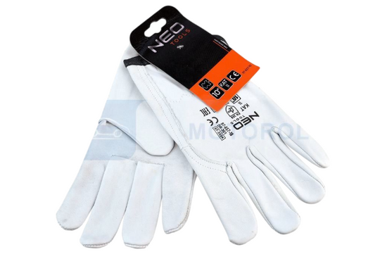 Arbeitshandschuhe Gr 10 XL Montagehandschuhe Schutzhandschuhe Leder dick fest