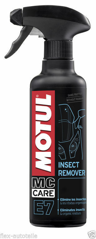 Motul E7 Insect Remover 400ml Insect Lacquer Cleaning Motorcycle Car Auto Removing
