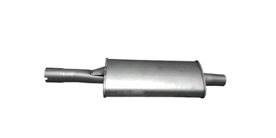 Mittelschalldämpfer Mitteltopf Auspuff für Fiat Barchetta 1.8 16V 1995-2005