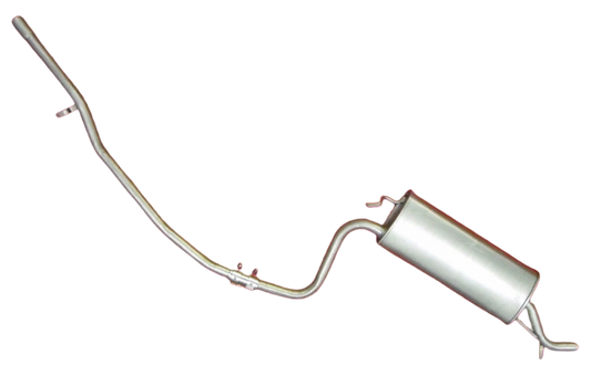Endschalldämpfer Endtopf Auspuff hinten Fiat Seicento (187) 0,9 29KW 1,1 98-