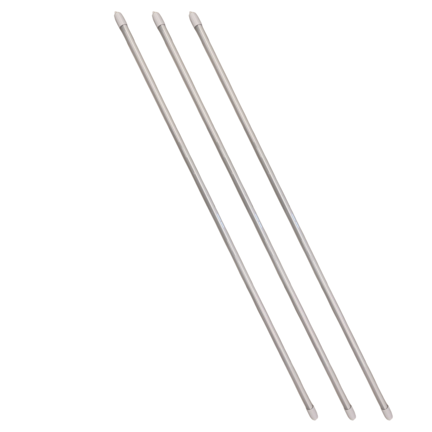 3x LEDRöhre Leuchtstoffrören-Ersatz 2400Lm T8 24W 150cm Kaltweiß 6000K Milchglas