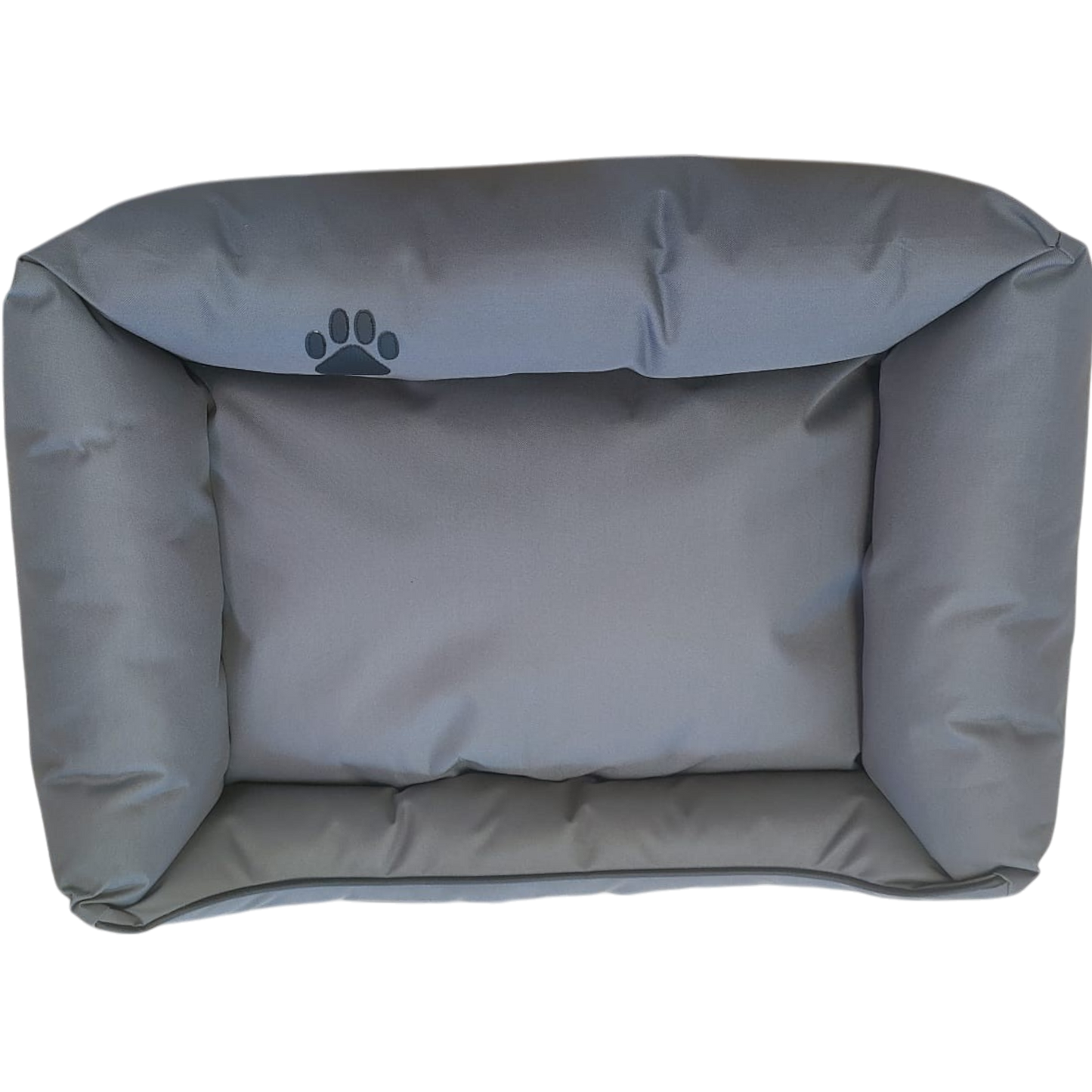 Hundebett Hundekorb Hundekissen Hundesofa Liegeplatz Polyester Korb Gr. M Grau