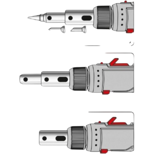 Gaslötkolben Set 450° Heißluftpistole 600° Gasbrenner 1300° 30-125W Butan Propan