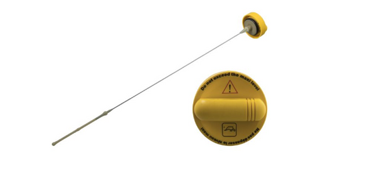 Öldeckel Verschluss Öleinfüllstutzen mit Peilstab für Renault Clio Megane Twingo