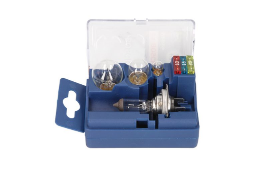 BOSCH H7 Glühlampen-Set Standlicht Sicherungsset Rücklicht Bremslicht Box 12V