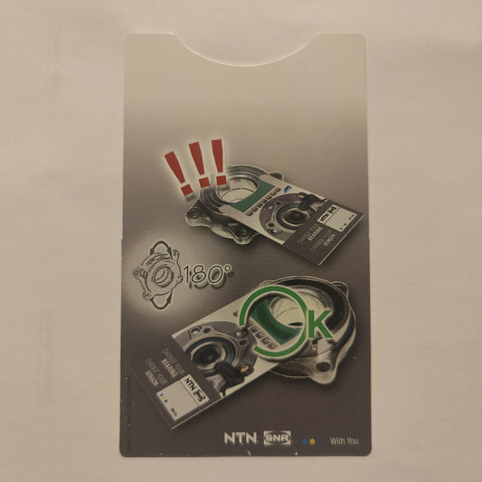 SNR Magnetfeldkarte Prüfgerät Sensorring Radlager ABS Sensor Testkarte Kfz PKW