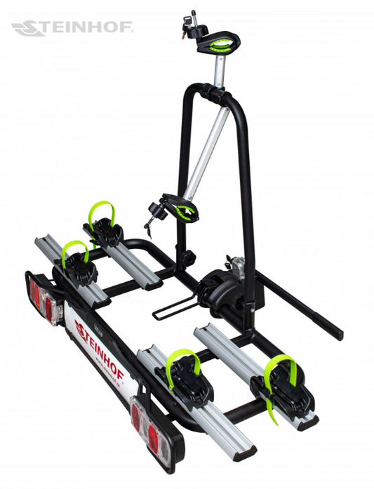 E-Bike Fahrradträger Anhängerkupplung Heckträger für 2 E-Bikes 13 polig 60kg