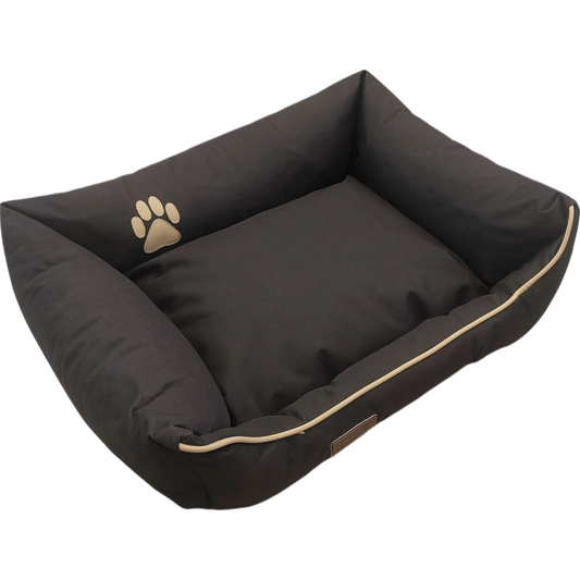 Hundebett Hundekorb Hundekissen Hundesofa Liegeplatz Polyester Korb Gr S Schwarz