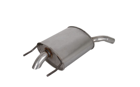 Field silencer exhaust at the back for Saab 9-3 1.8i 16V notk station