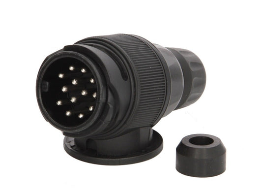 Febi 13-Poliger Anhänger ersatz Stecker 12V KFZ PKW Auto Wohnanhänger Trailer