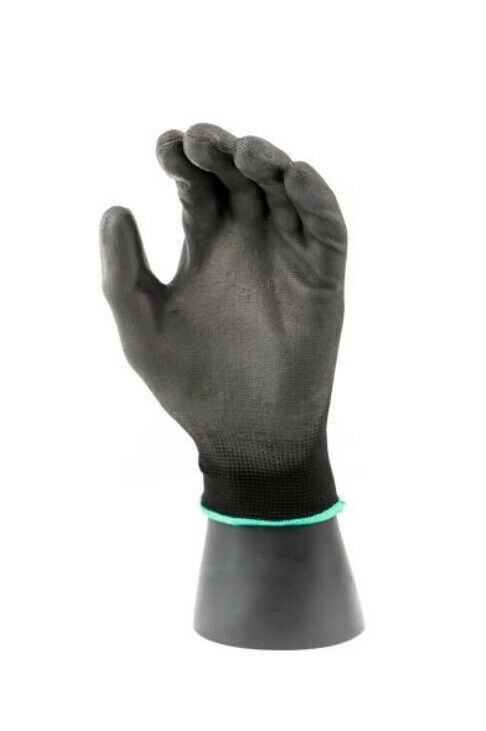 12x Arbeitshandschuh Größe M 8 Latex Nylon Mechanikerhandschuh Schutzhandschuh