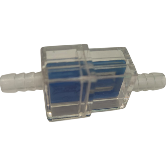 Benzinfilter universal mit Wasserabscheider 6-7 mm Spritfilter Mopet Roller Mofa