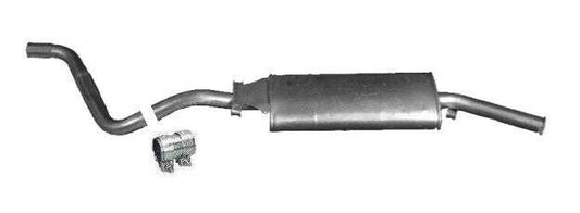 Endschalldämpfer Endtopf Auspuff Abgas für VW Golf I Scirocco 1.1 1.3 1.5 1.6