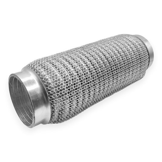 60x250 Flexrohr Flexstück Auspuff Katalysator Softflex Edelstahl mit Interlock