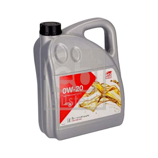 5 Liter Febi 0W-20 Motoröl für BMW Mercedes Opel Ford Volvo Toyota Nissan Mazda