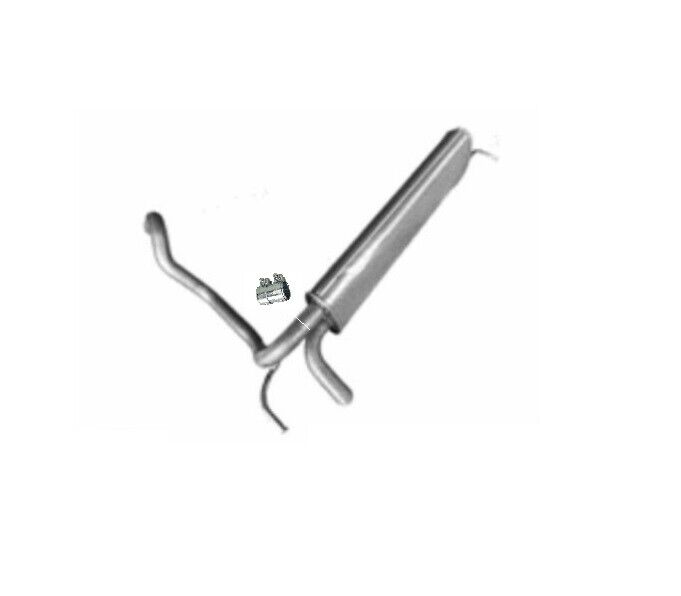 Endschalldämpfer Endtopf Auspuff hinten Fiat Punto Grande EVO 1,4 Natural Power