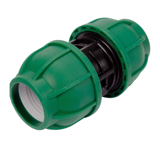 Steckverbinder Kompression Schraubverbinder 32x32mm 1MPa Klemmring Polypropylen