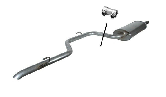 Bosal Auspuff Endschalldämpfer Mercedes V-Klasse 638 Vito 108 110 112 CDI