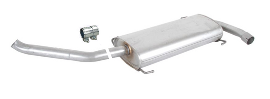 Endschalldämpfer Endtopf Auspuff Abgasanlage für Fiat Ducato Peugeot Boxer Jumpe