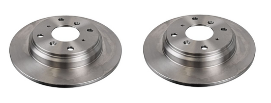 2x Bremsscheiben Satz hinten für Honda Accord Legend Prelude 2.0 2.2 2.3 2.7 16V