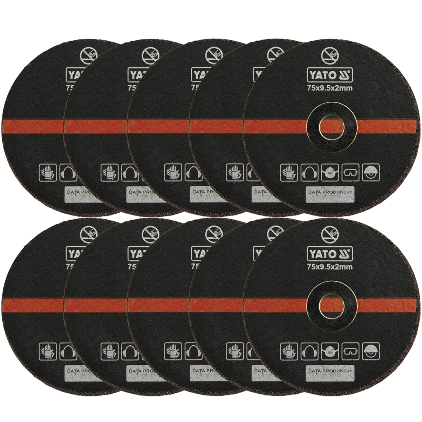 10x Mini Trennscheiben 75 mm Metall Stahl Flexscheiben Luftdruck-Winkelschleifer