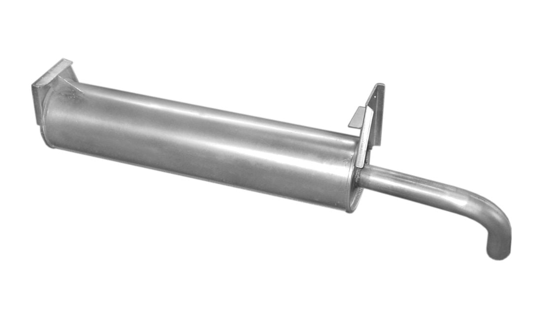 Final silencer Endpuff exhaust at the rear for VW Bus Transporter T3 1.6d diesel