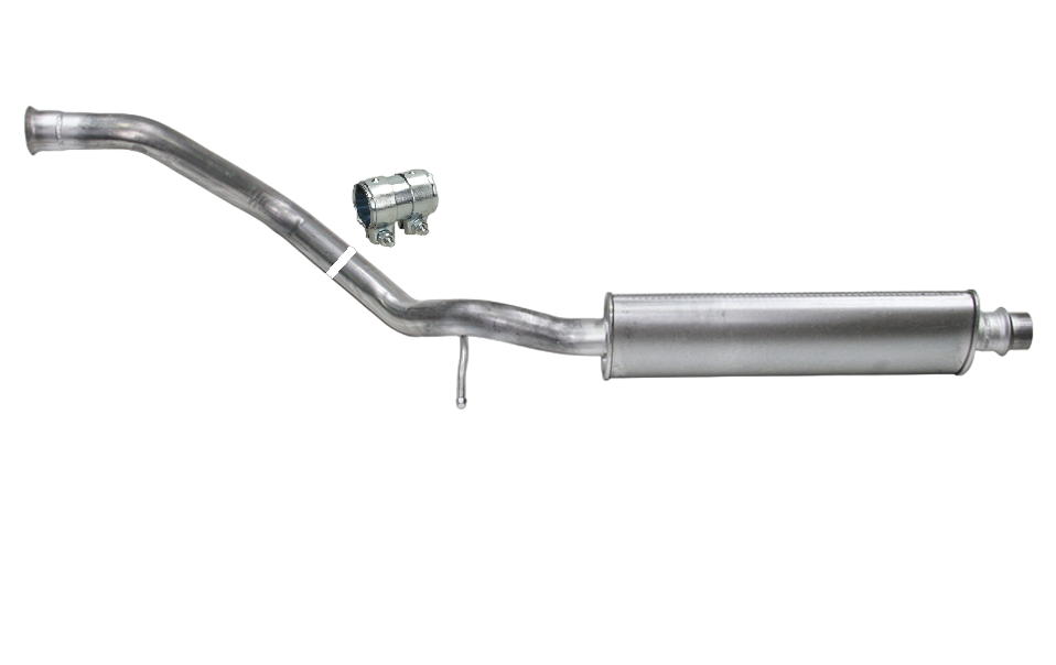 Mittelschalldämpfer Mitteltopf Auspuff mitte Citroen Peugeot C4 307 CC 2,0 16 V