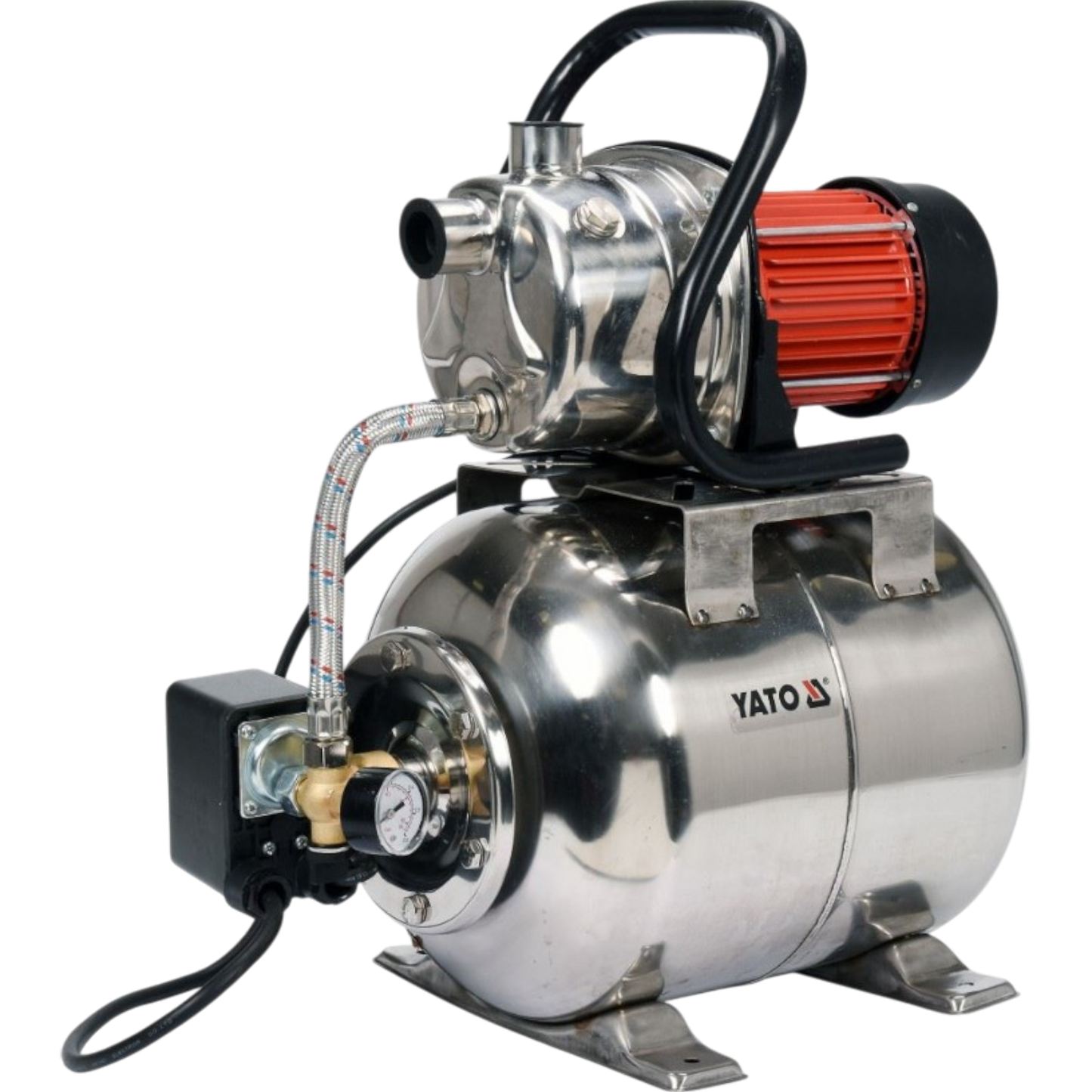 YATO Hauswasserwerk Gartenpumpe Wasserpumpe Druckschalter 1200W 4000L/min