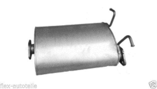 Auspuff mitte Mittelschalldämpfer Mitteltopf Ssangyong Korando / Musso 2,3 D Td