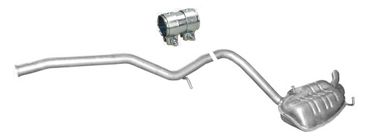 Endschalldämpfer Endtopf Auspuff für Mercedes W211 S211 E200 E220 CDI 02-2008