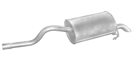 Final silencer Endpuff Exhaust back for Renault Clio II 2 1.6 + 16V K4M K7M