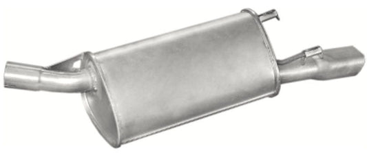 Final absorber end pot exhaust for Opel Corsa B 1.4 1.6 16V GSI X14XE