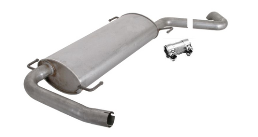 Asmet Endschalldämpfer Endtopf Auspuff für Ducato 250 Multijet Boxer Jumper 2,2