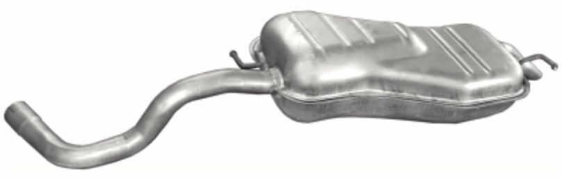 Final absorber end pot exhaust for VW Golf 4 1.8t 2.0 2.3 V5 Audi A3 AGU