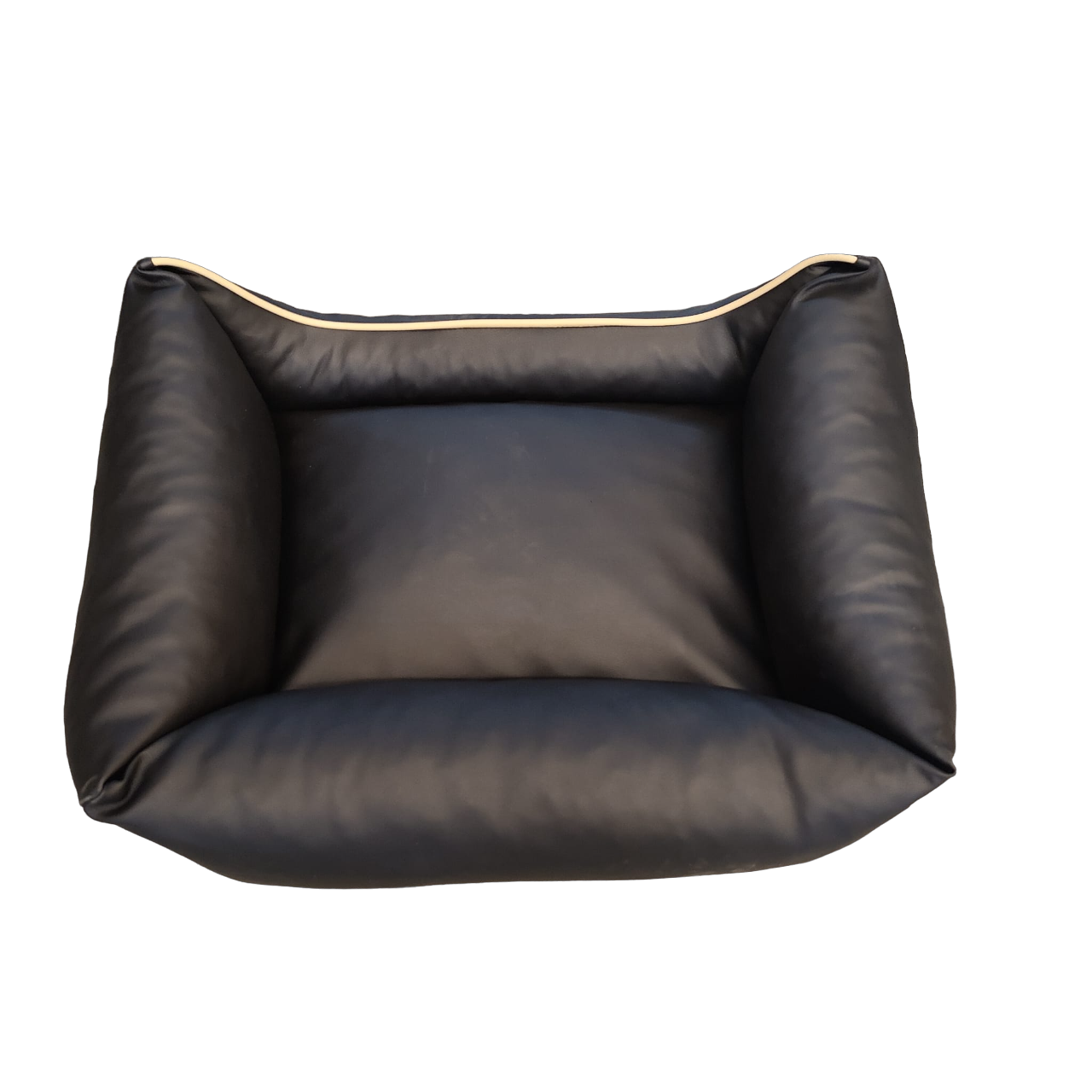 Dog bed dog basket dog pillow dogofa berth berth synthetic leather size. M black