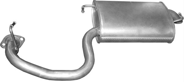 Endschalldämpfer Endtopf Auspuffanlage Auspuff für Toyota Avensis 1.8 2003-2009