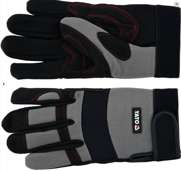 Arbeitshandschuhe Gr 9 XL Montagehandschuhe Schutzhandschuhe Kunstleder dick