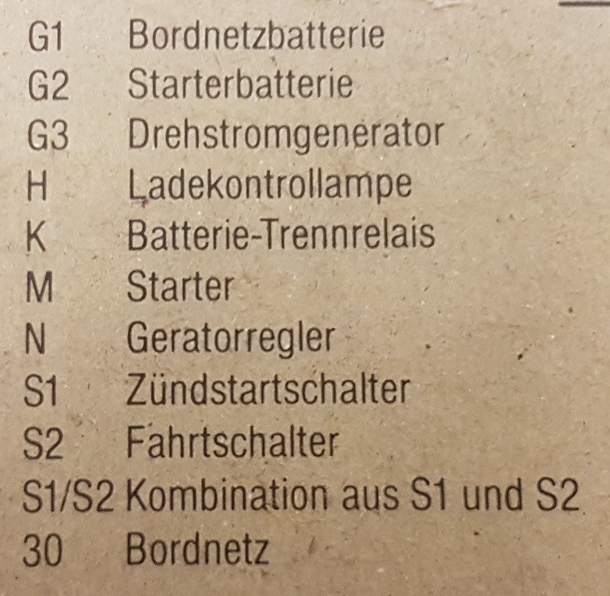 BOSCH Batterie Trennrelais Bordnetz Starter 24V max 50A 0332002256 LKW Boot Jeep