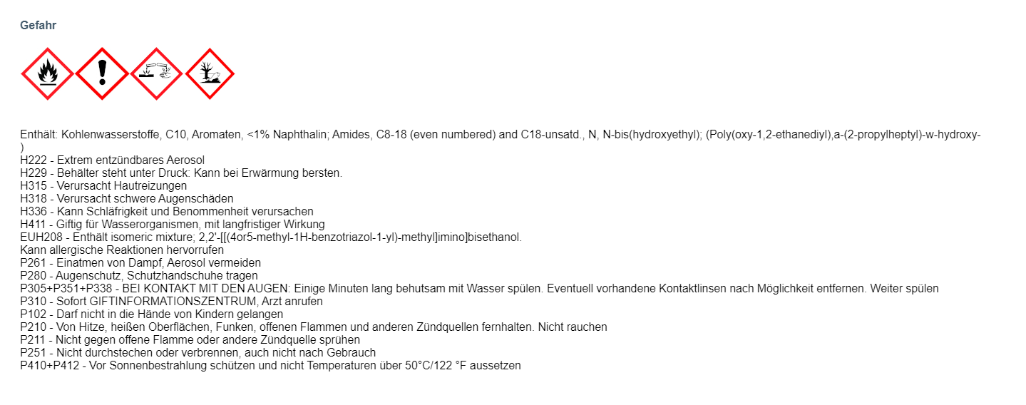 Wynns Turbo Cleaner cleaner turbocharger 200ml spray can diesel petrol