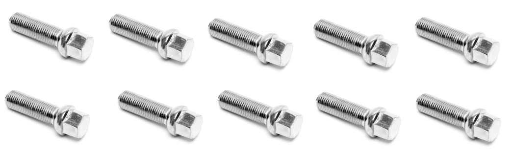 10x Radschraube Radbolzen Felgenschraube M14x1,5x40 Kugelbund SW17 verzinkt