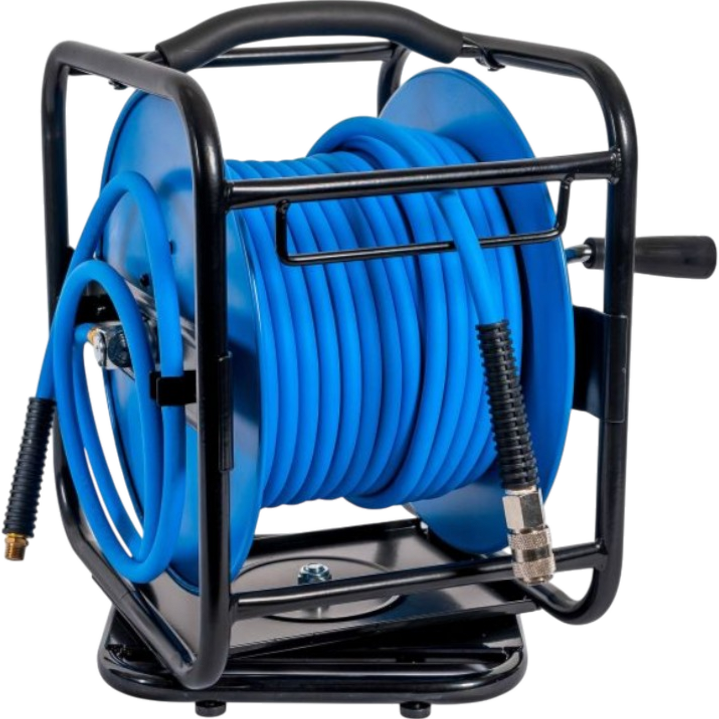 Druckluftschlauch Schlauchaufroller Aufroller Trommel 1/4" 30m max 15bar 8/12mm