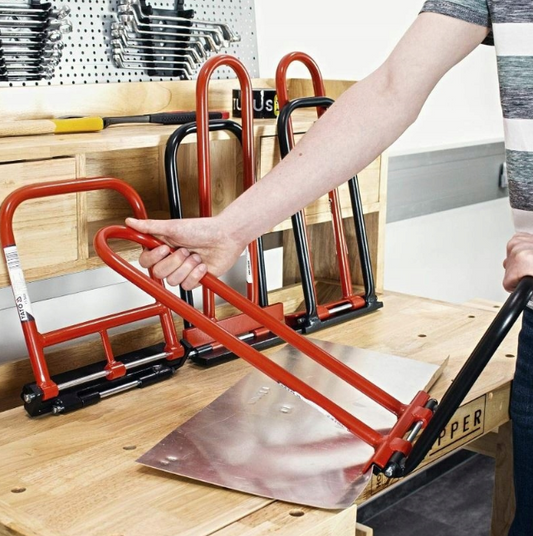 Falzbügel Winkelfalzer Dachdeckerwerkzeug 280x250mm Traufenschließer Biegebügel