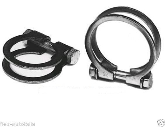 Clamping clamp stable M8 53.5 mm exhaust clamp for Ford Mercedes Opel BMW Audi VW