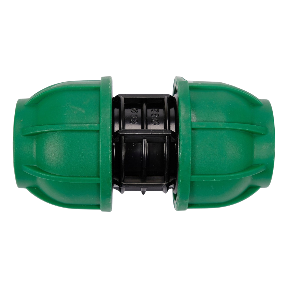 Steckverbinder Kompression Schraubverbinder 32x32mm 1MPa Klemmring Polypropylen