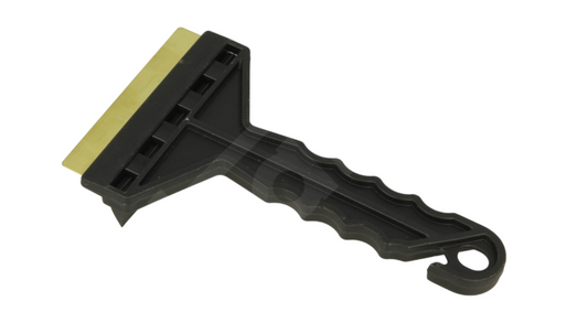 Eiskratzer mit Gummilippe schwarz Eisschaber Scheibenkratzer Auto Winter Eis