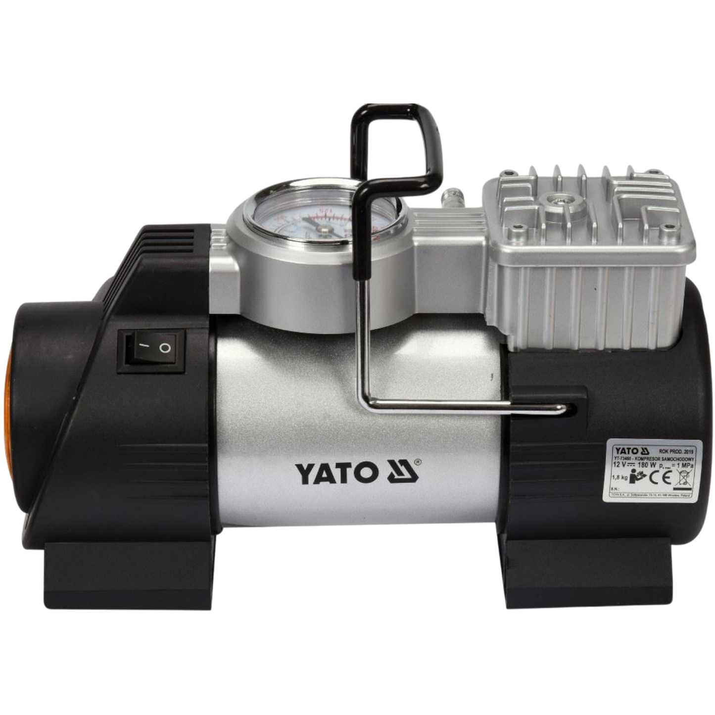 Mini Kompressor Luftkompressor KFZ 12V Auto Reifenpanne Luftpumpe tragbar