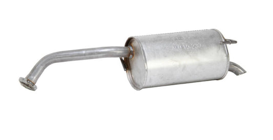 Field silencer Endpuff exhaust behind Nissan Micra III K12 1.5dci 1.0 1.2 1.4