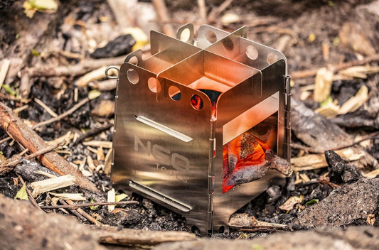 Campingkocher faltbar Kocher Herd Brenner Grill Reise Feuerstelle Outdoor V2A