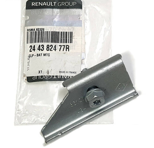 Klemmleiste Halter Batterie Batteriehalter Klemmblech 244382477R 6413800Q0B