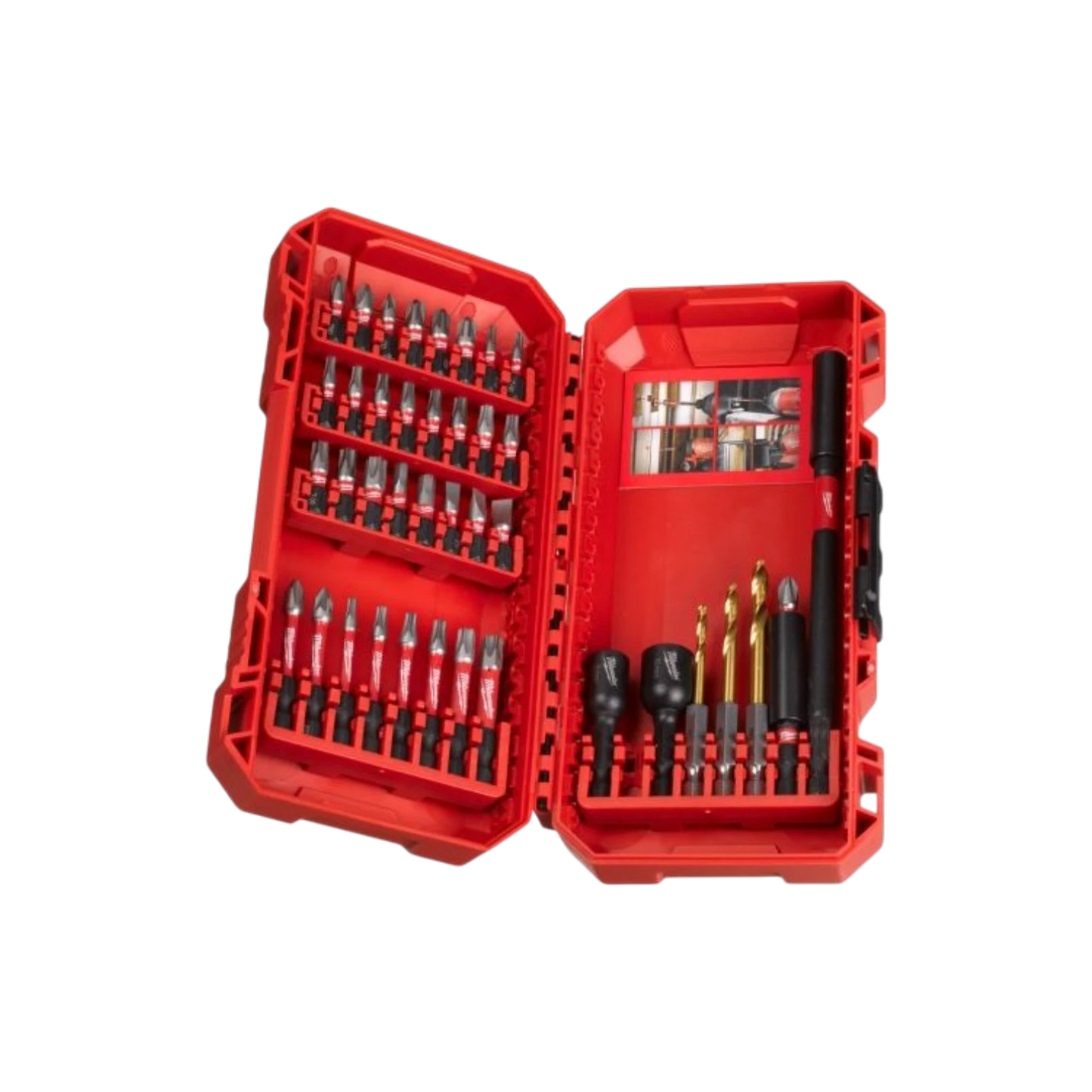 Milwaukee Shockwave Bit Set 40 tlg Werkzeug Bohrer Torx Hex 1/4" T15-T40 PH1 PH2